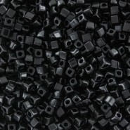 Miyuki square - cubes 1.8mm kralen - Black SB18-401
